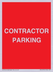 CONTRACTOR PARKING